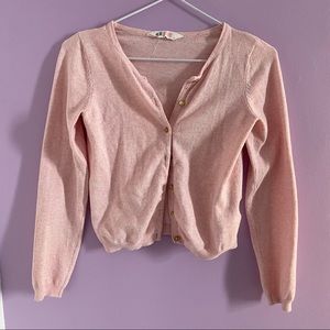 Baby pink y2k cardigan